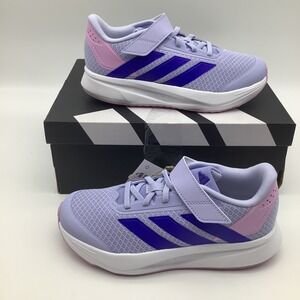 Adidas Duramo SL2 EL C Running Shoes Kids Lilac Purple Sneakers Size‎ 2.5 JS2802